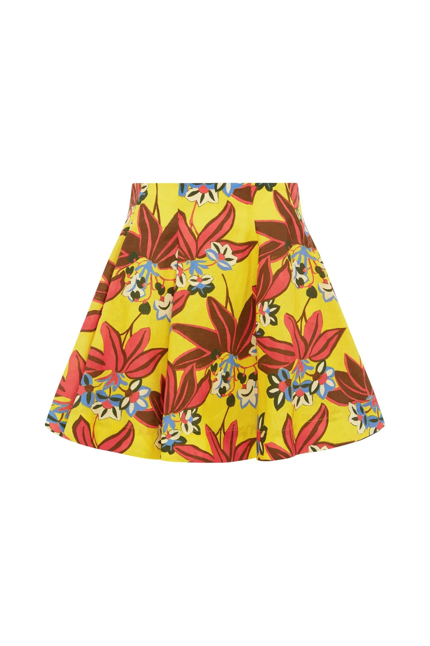 Leo Skirt by Alemais - Skirts Alemais Leo Skirt Sustainable Skirts with Alemais print - Coveti Australian Designer