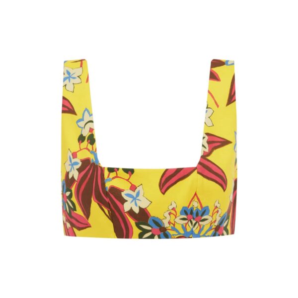 Alemais Leo Top  Sustainable Tops with Alemais print - Coveti Australian Designer