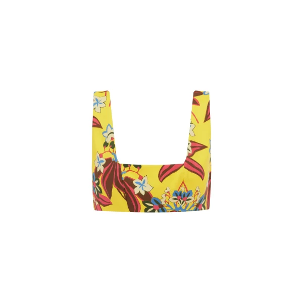 Alemais Leo Top  Sustainable Tops with Alemais print - Coveti Australian Designer