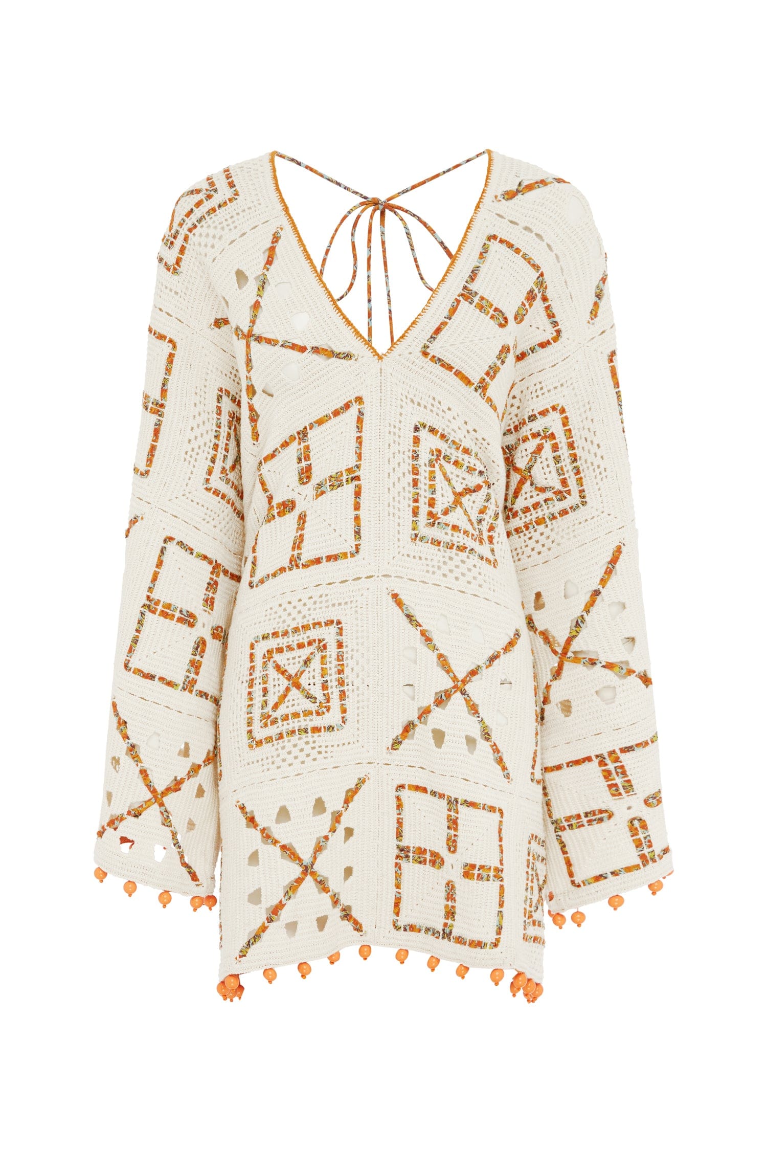 Alemais Marva Crochet Mini Dress