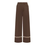 Alemais Tobe Denim Jean  Sustainable Pants with Alemais print - Coveti Australian Designer