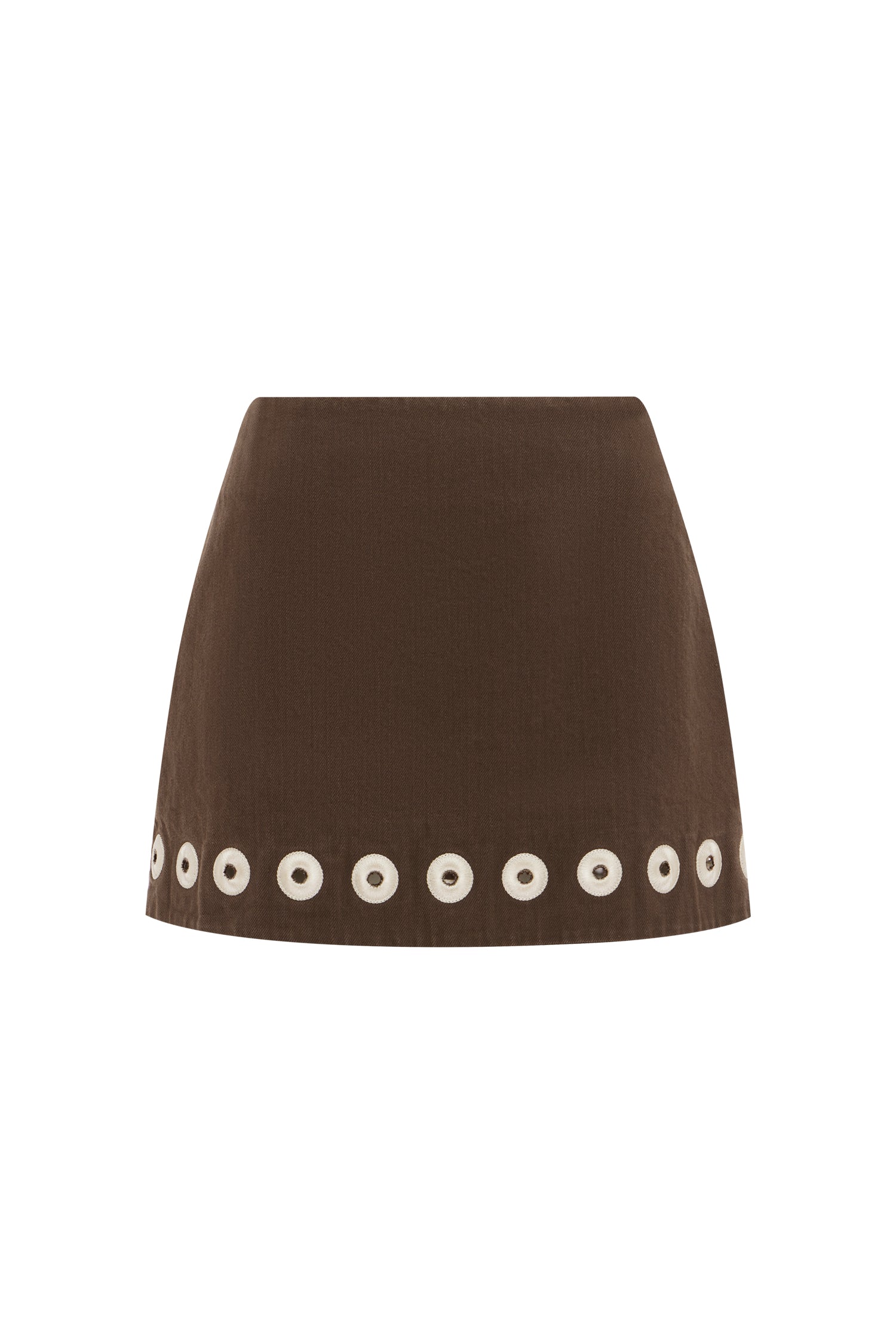 Alemais Tobe Denim Skirt