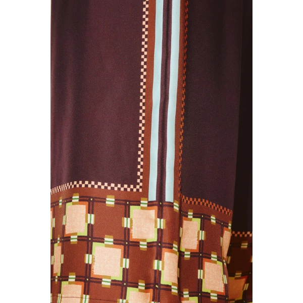 Alemais Wilson Silk Pant  Sustainable Pants with Alemais print - Coveti Australian Designer