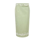 Bernadette Skirt Romy Embroidered