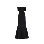Oscar de la Renta Drape-Detailed Trumpet Gown - Dresses - American Luxury Evening Wear at Coveti