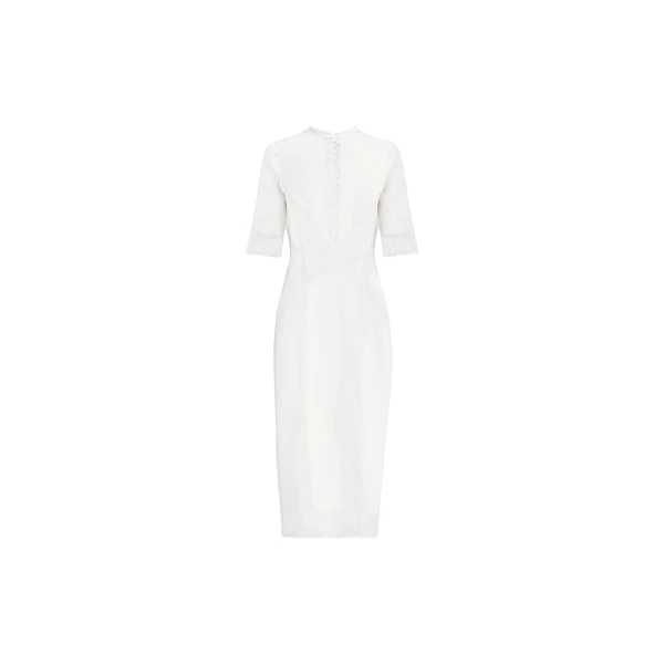 Elie Saab Cady And Lace Dress