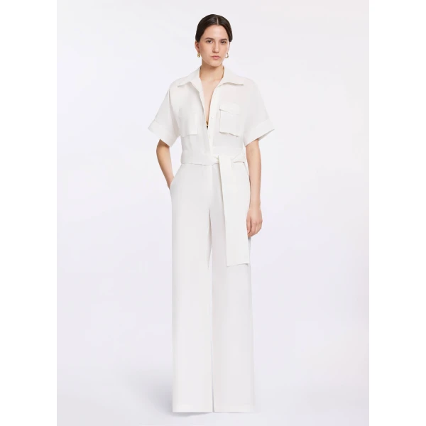Elie Saab Cotton Jumpsuit, view 2