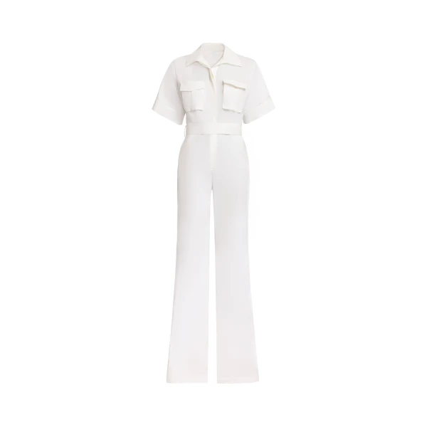 Elie Saab Cotton Jumpsuit
