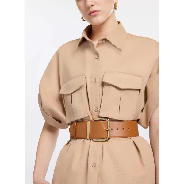 Elie Saab Drill Shirt, view 5
