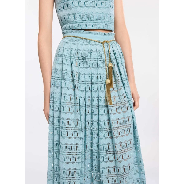 Elie Saab Macramé Skirt, view 4