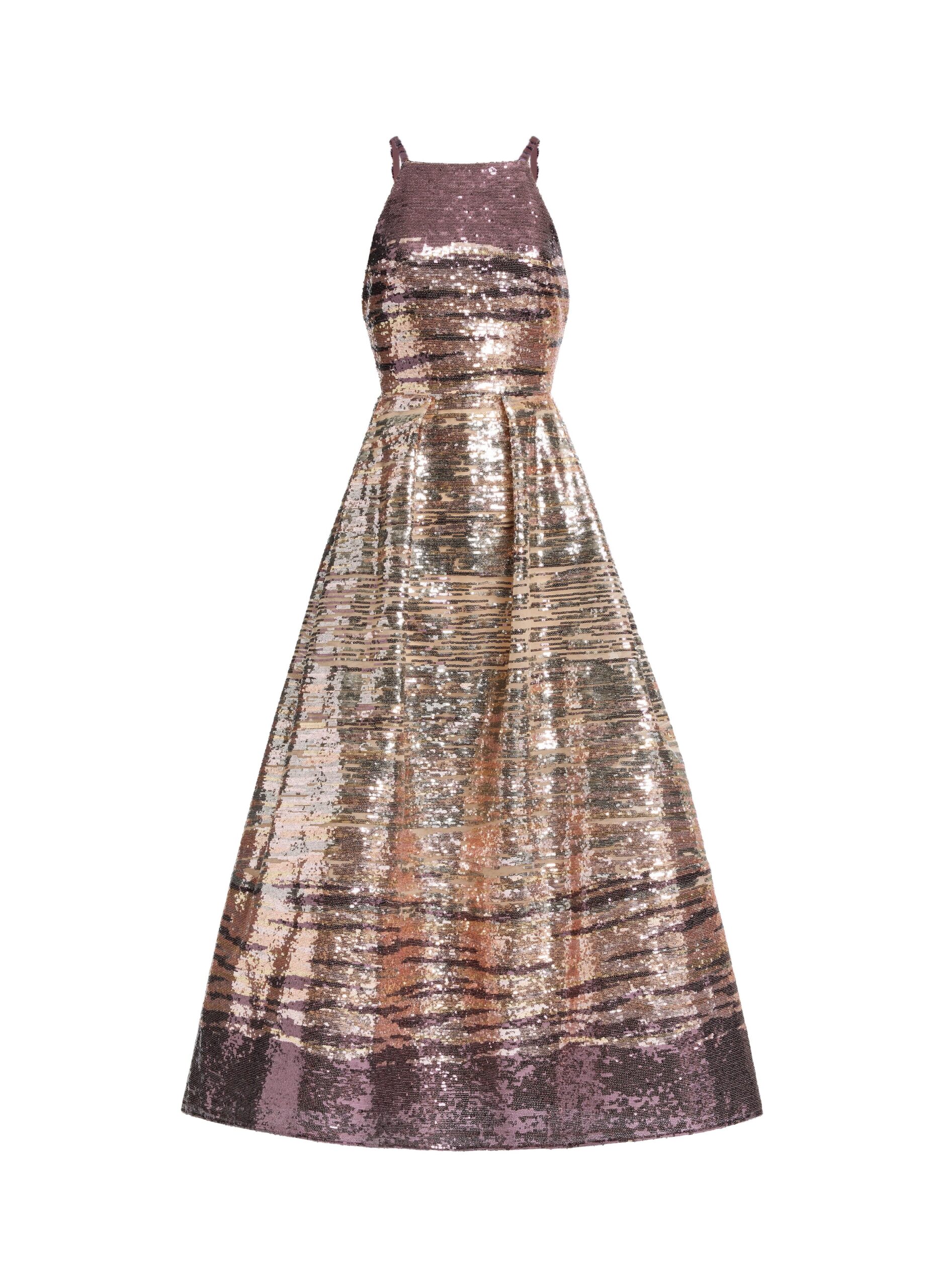 Elie Saab Sequin Embroidered Midi Dress Elie Saab Sequin Embroidered Midi Dress in Multicolour featuring 31% Polyamide