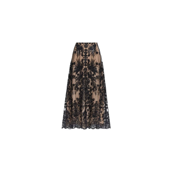 Elie Saab Sequin Embroidered Skirt