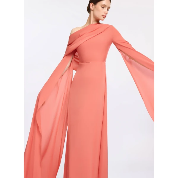 Elie Saab Silk Long Dress, view 5