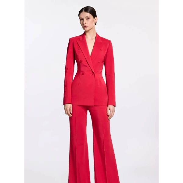 Elie Saab Tailored Cady Blazer, view 2