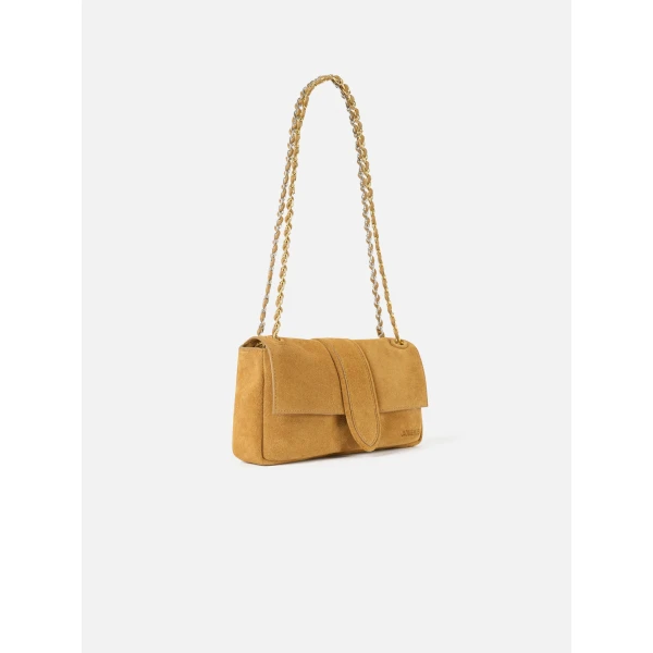 JACQUEMUS The Bambino Chaine Soft flap bag., view 3