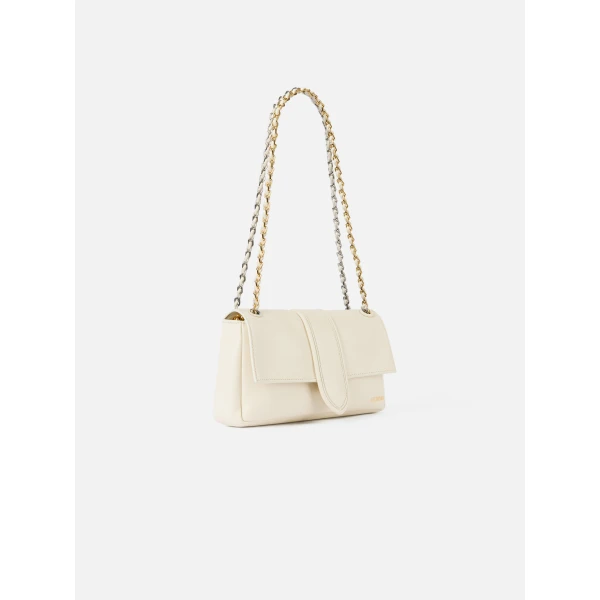 JACQUEMUS The Bambino Chaine Soft flap bag., view 3