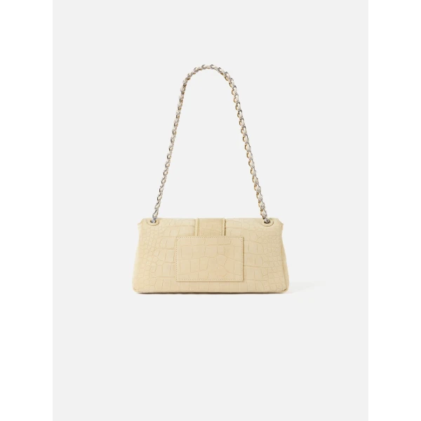 JACQUEMUS The Bambino Chaine Soft flap bag., view 4