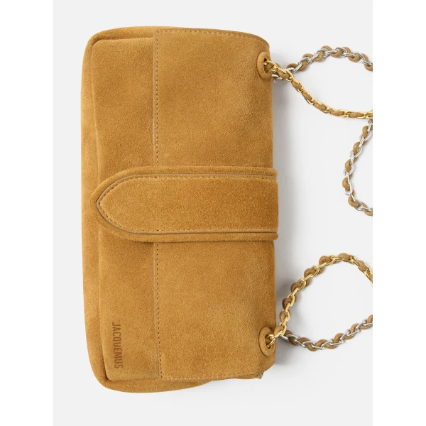 JACQUEMUS The Bambino Chaine Soft flap bag., view 5