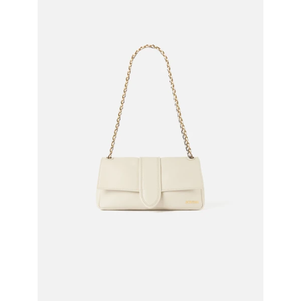 JACQUEMUS The Bambino Chaine Soft flap bag., view 6
