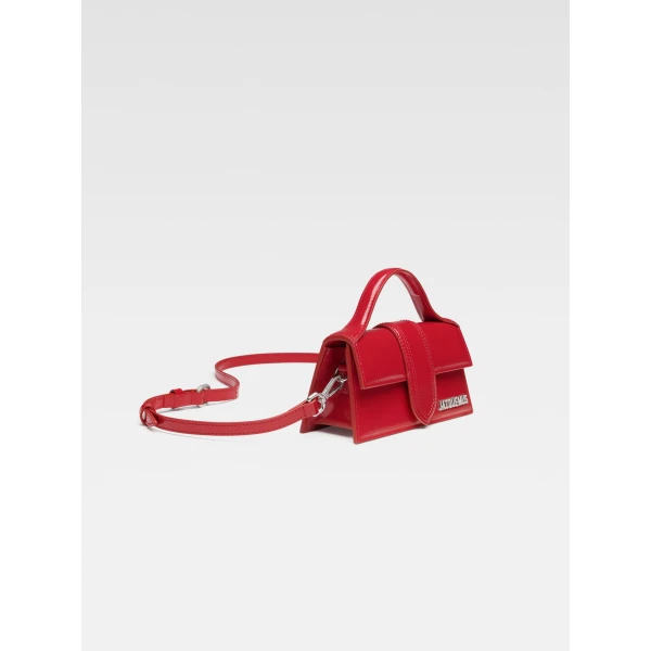 JACQUEMUS The Bambino Small flap bag, view 2