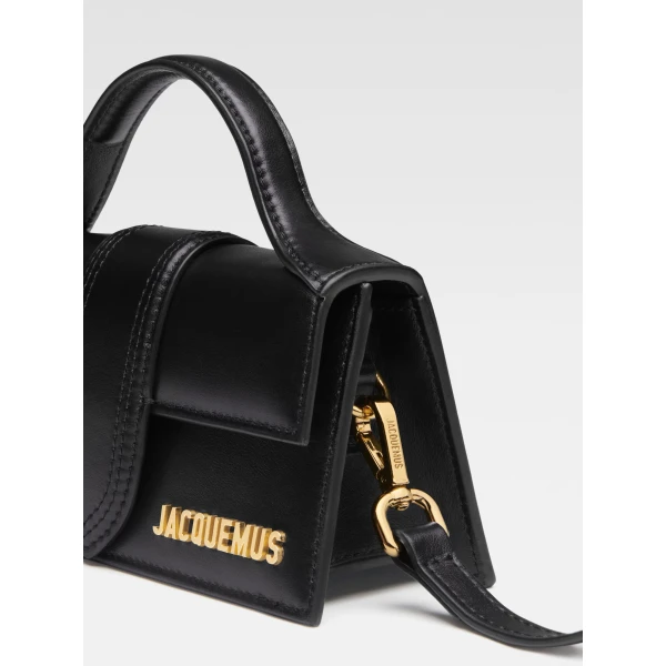 JACQUEMUS The Bambino Small handbag with adjustable crossbody strap, view 4
