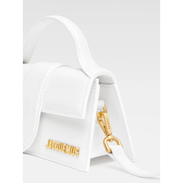 JACQUEMUS The Bambino Small handbag with adjustable crossbody strap, view 4