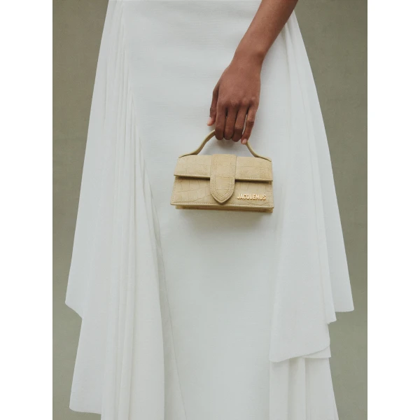 JACQUEMUS The Bambino Small flap bag., view 6