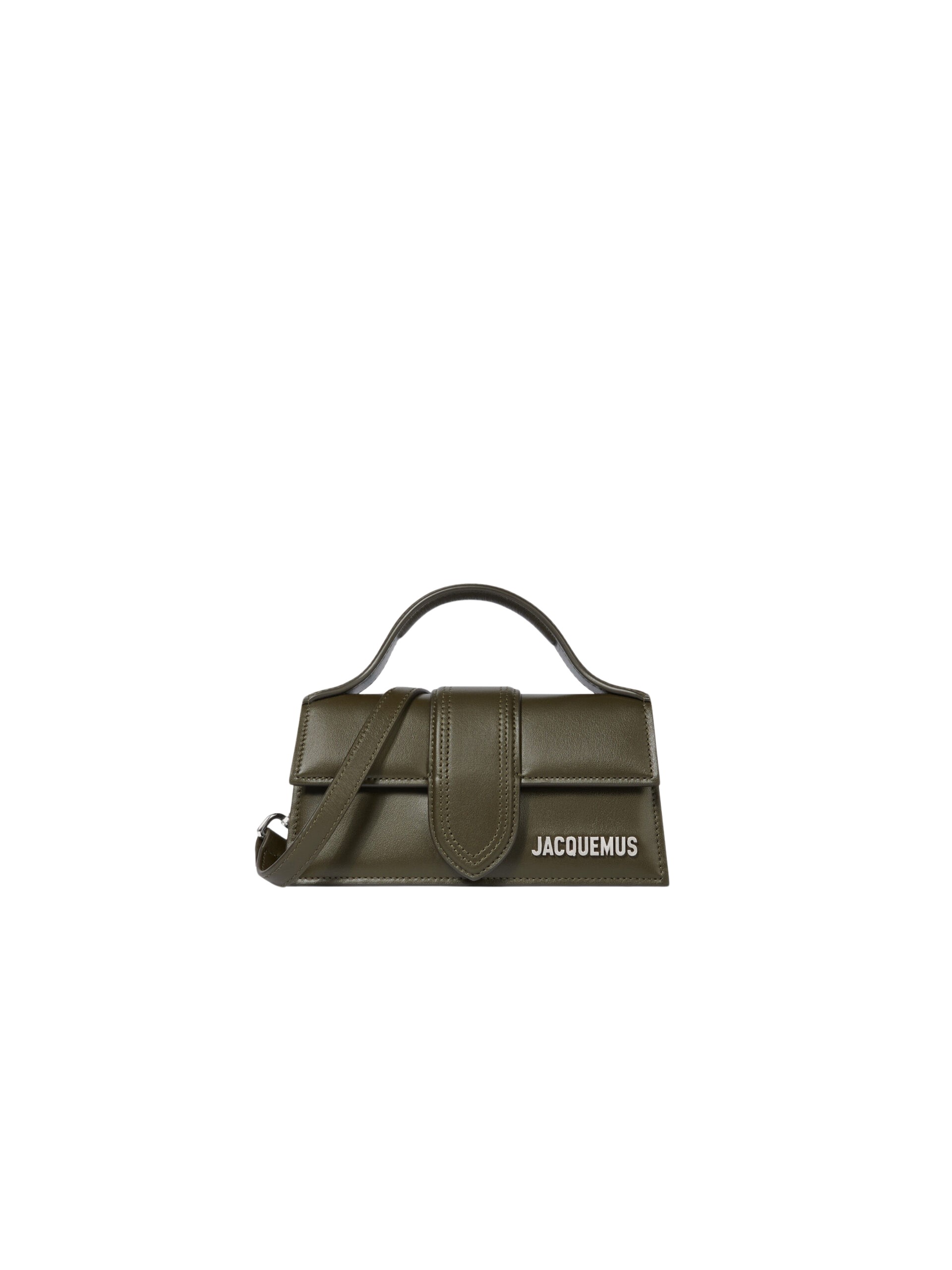 JACQUEMUS The Bambino Mini flap bag.