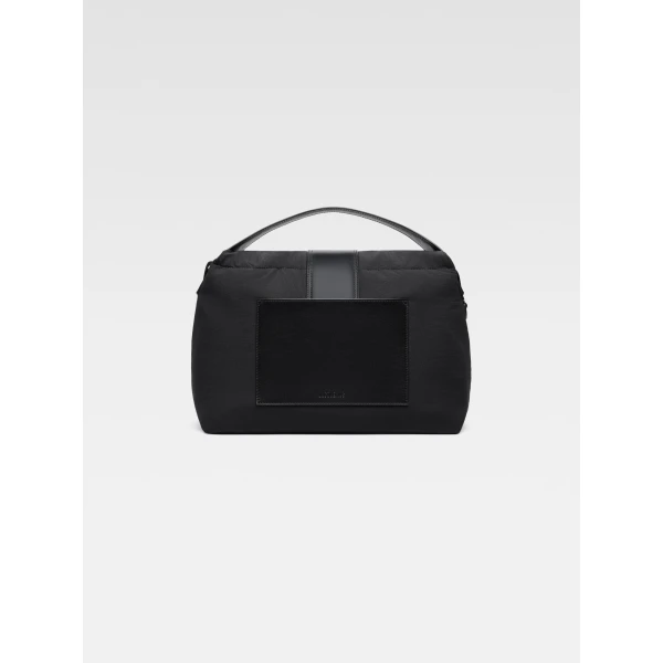 JACQUEMUS The Bambino messenger bag Mini nylon messenger bag, view 3
