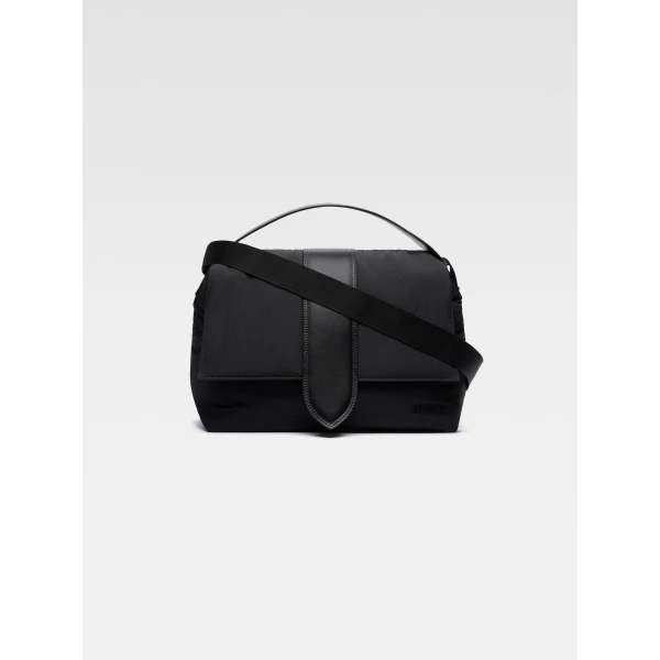 JACQUEMUS The Bambino messenger bag Mini nylon messenger bag, view 5