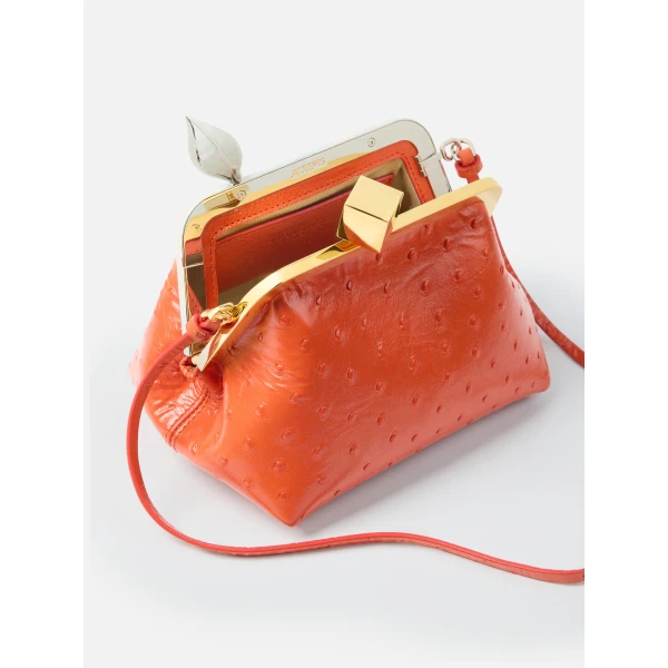 JACQUEMUS The Berlingot Orange clasp bag., view 5