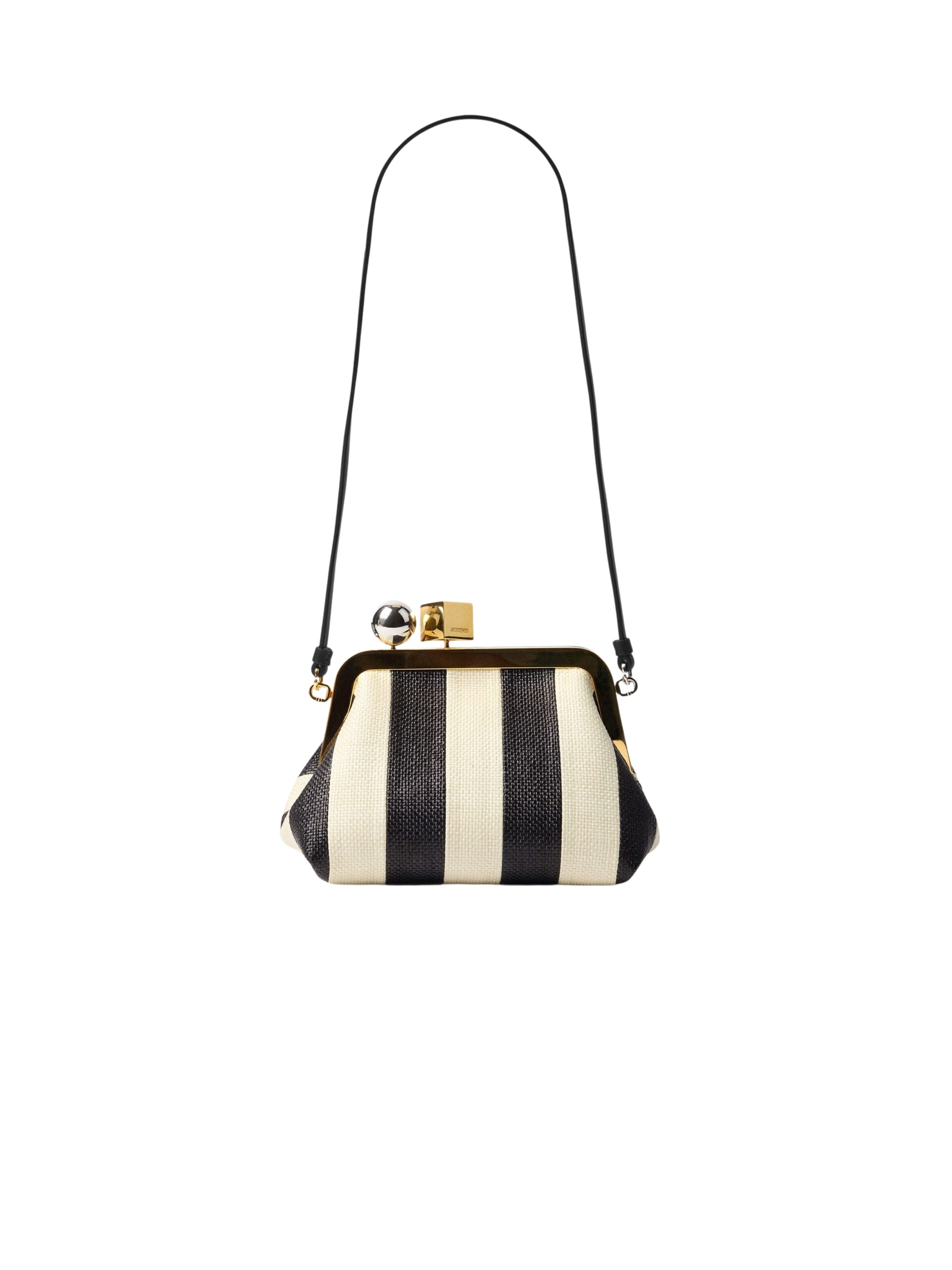 JACQUEMUS The Berlingot Small clasp bag.