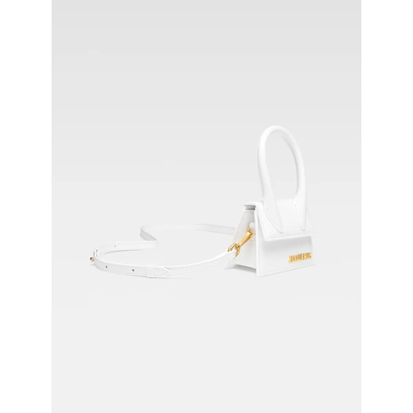 JACQUEMUS The Chiquito Signature leather mini handbag., view 2