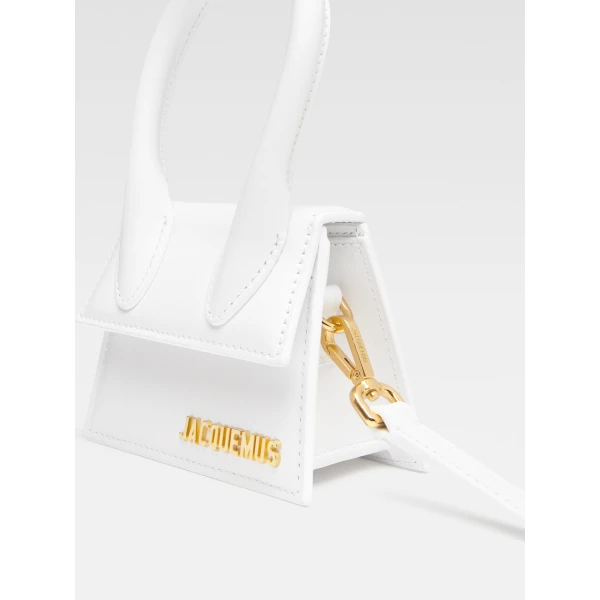 JACQUEMUS The Chiquito Signature leather mini handbag., view 4