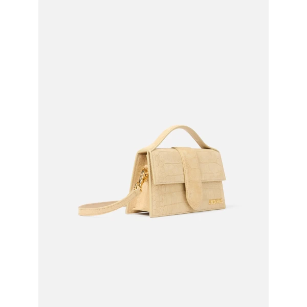 JACQUEMUS The Large Bambino Large flap bag., view 3