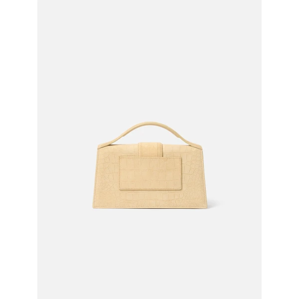 JACQUEMUS The Large Bambino Large flap bag., view 4