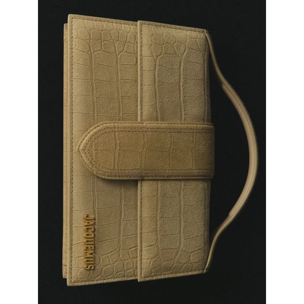 JACQUEMUS The Large Bambino Large flap bag., view 5