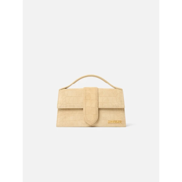 JACQUEMUS The Large Bambino Large flap bag., view 6