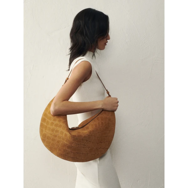 JACQUEMUS The Ovalo bag Hobo bag., view 6