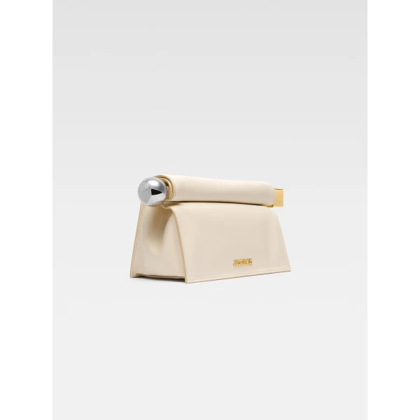 JACQUEMUS The Rond Carré clutch Take-out clutch., view 2