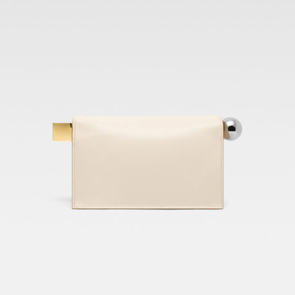 Jacquemus The Rond Carré clutch - Jacquemus Clutch Bags - Le Chiquito Style - Shop at Coveti