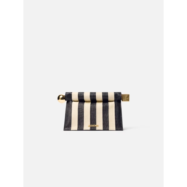 JACQUEMUS The Rond Carré clutch Take-out clutch., view 6