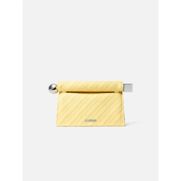 JACQUEMUS The Rond Carré clutch Take-out clutch., view 6