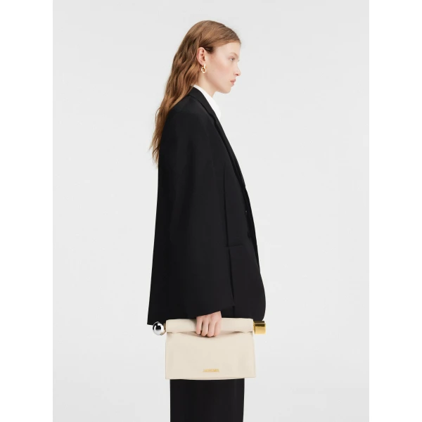 JACQUEMUS The Rond Carré clutch Take-out clutch., view 6