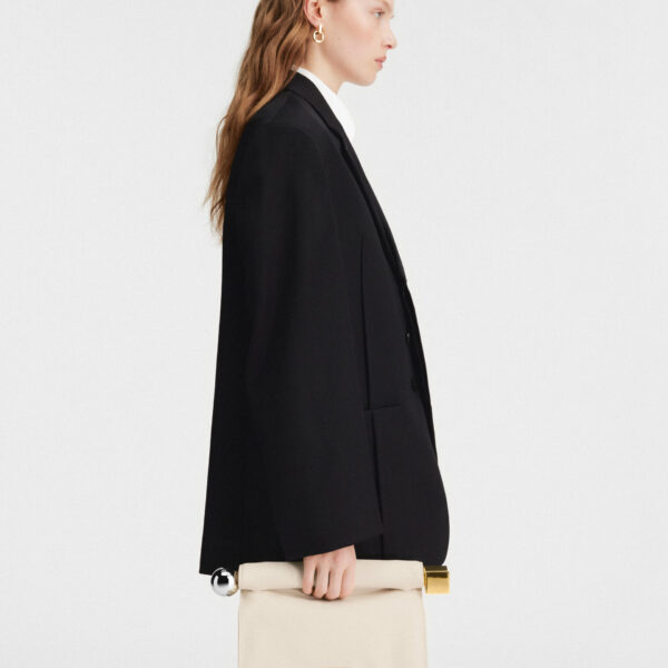 Jacquemus The Rond Carré clutch - Jacquemus Clutch Bags - Le Chiquito Style - Shop at Coveti