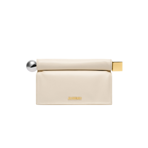 Jacquemus The Rond Carré clutch - Jacquemus Clutch Bags - Le Chiquito Style - Shop at Coveti