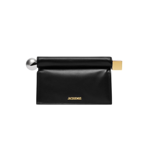 Jacquemus The Rond Carré clutch - Jacquemus Clutch Bags - Le Chiquito Style - Shop at Coveti