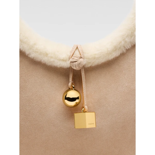 JACQUEMUS The Rond Round basket bag., view 5