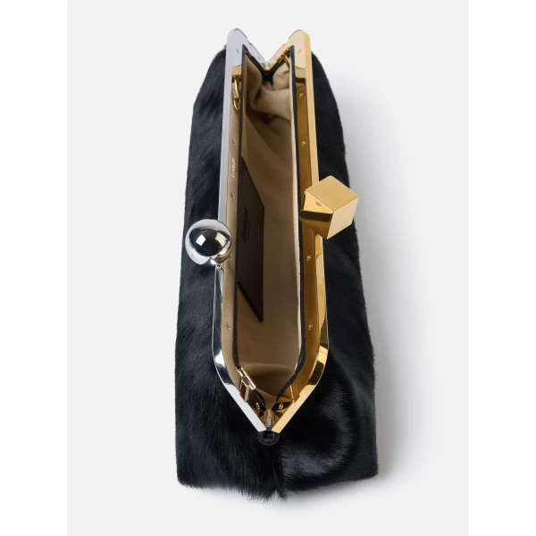 JACQUEMUS The Salon Clutch Long clasp bag., view 5