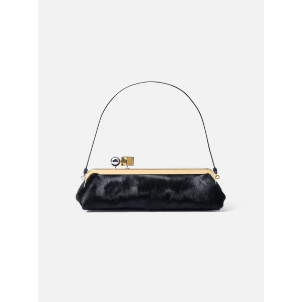 JACQUEMUS The Salon Clutch Long clasp bag., view 6
